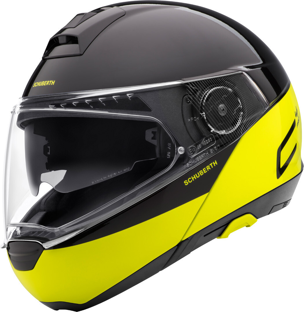 

Schuberth C4 Pro Swipe шлем, черный/желтый