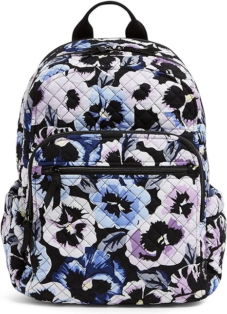 

Женский хлопковый рюкзак Vera Bradley Campus, цветочный принт