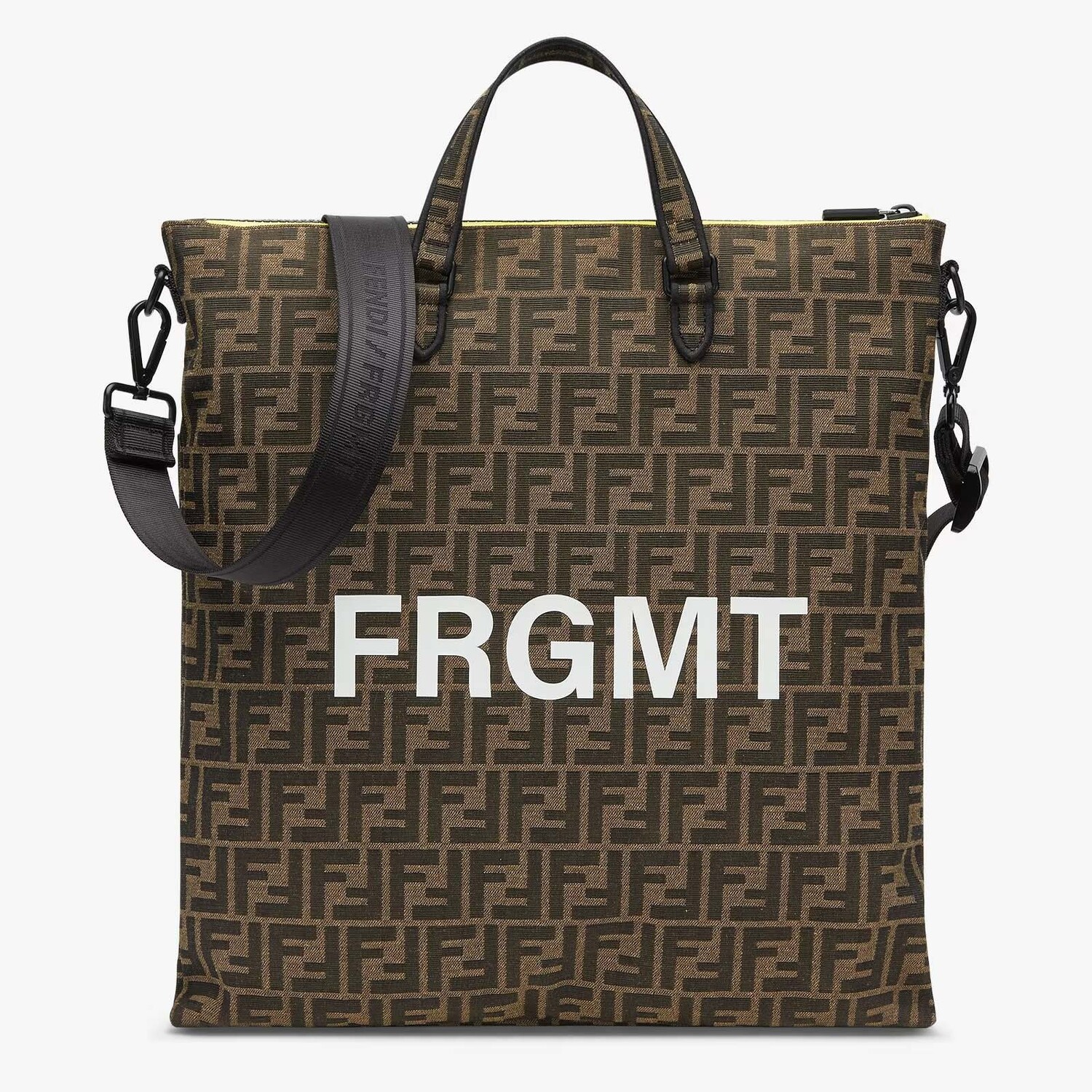 

Сумка-шоппер Fendi x Frgmt, коричневый