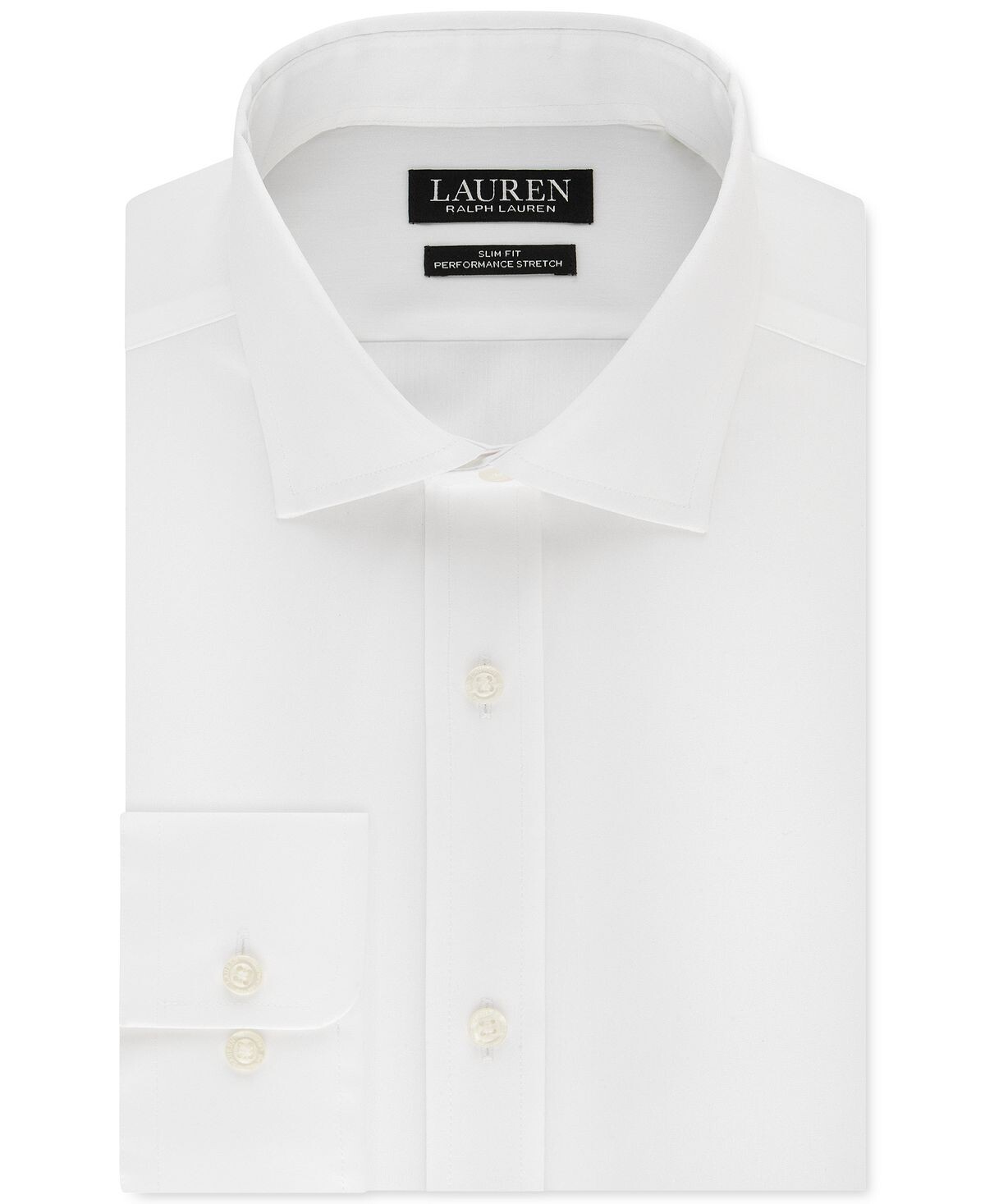 

Мужская классическая рубашка ultraflex stretch slim fit Lauren Ralph Lauren, белый