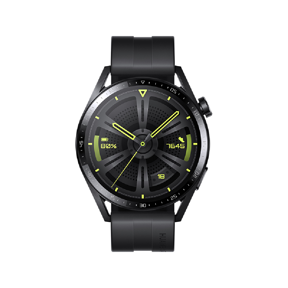 Умные часы Huawei Watch GT 3, (JPT-B19), 1.43, Bluetooth, черный смарт часы huawei gt 3 jpt b19 black ss black fluoroelastomer