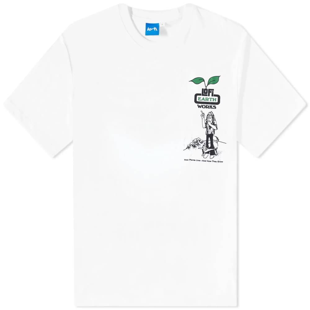 

Футболка Lo-Fi Earth Works Tee, Белый