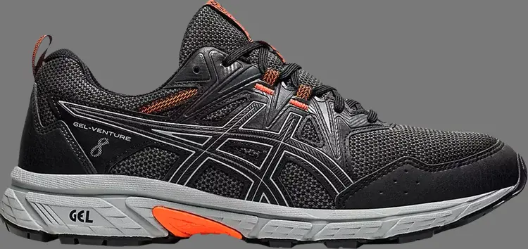 

Кроссовки gel venture 8 'black sheet rock' Asics, черный