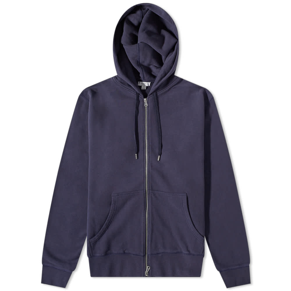 

Толстовка Sunspel Loopback Zip Hoody, Серый