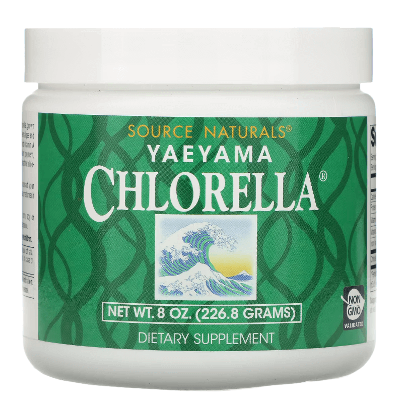 Хлорелла Source Naturals Yaeyama Chlorella, 226 гр - фото