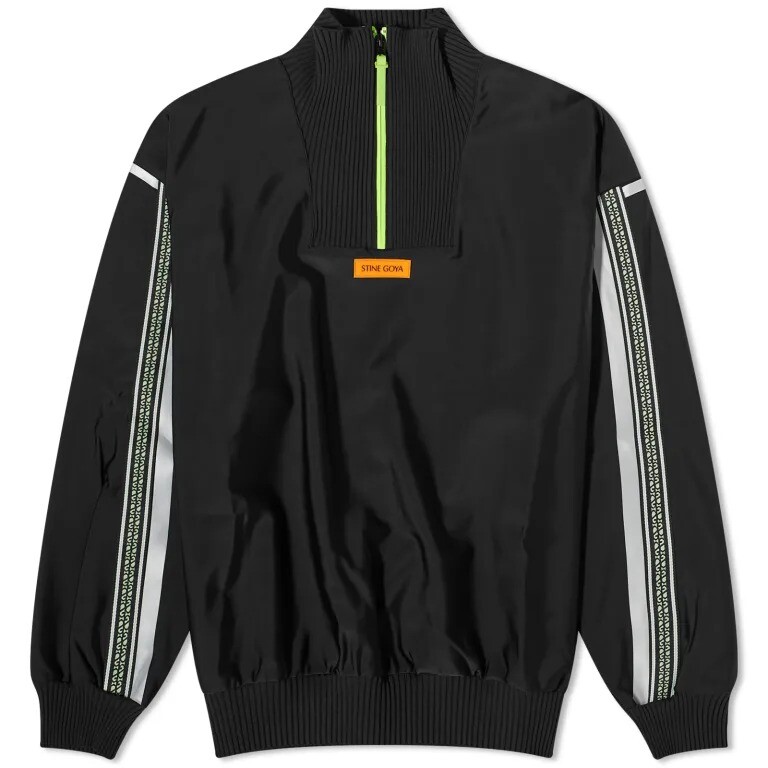 

Спортивная куртка Stine Goya Zula Half Zip Tracksuit, черный