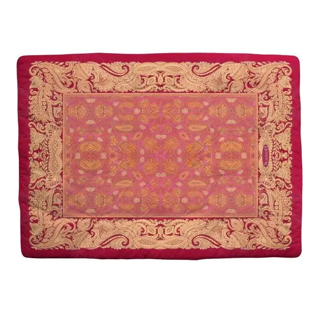 

Плед Caleffi Lux Warm In Combed Cotton 130×170, коралловый