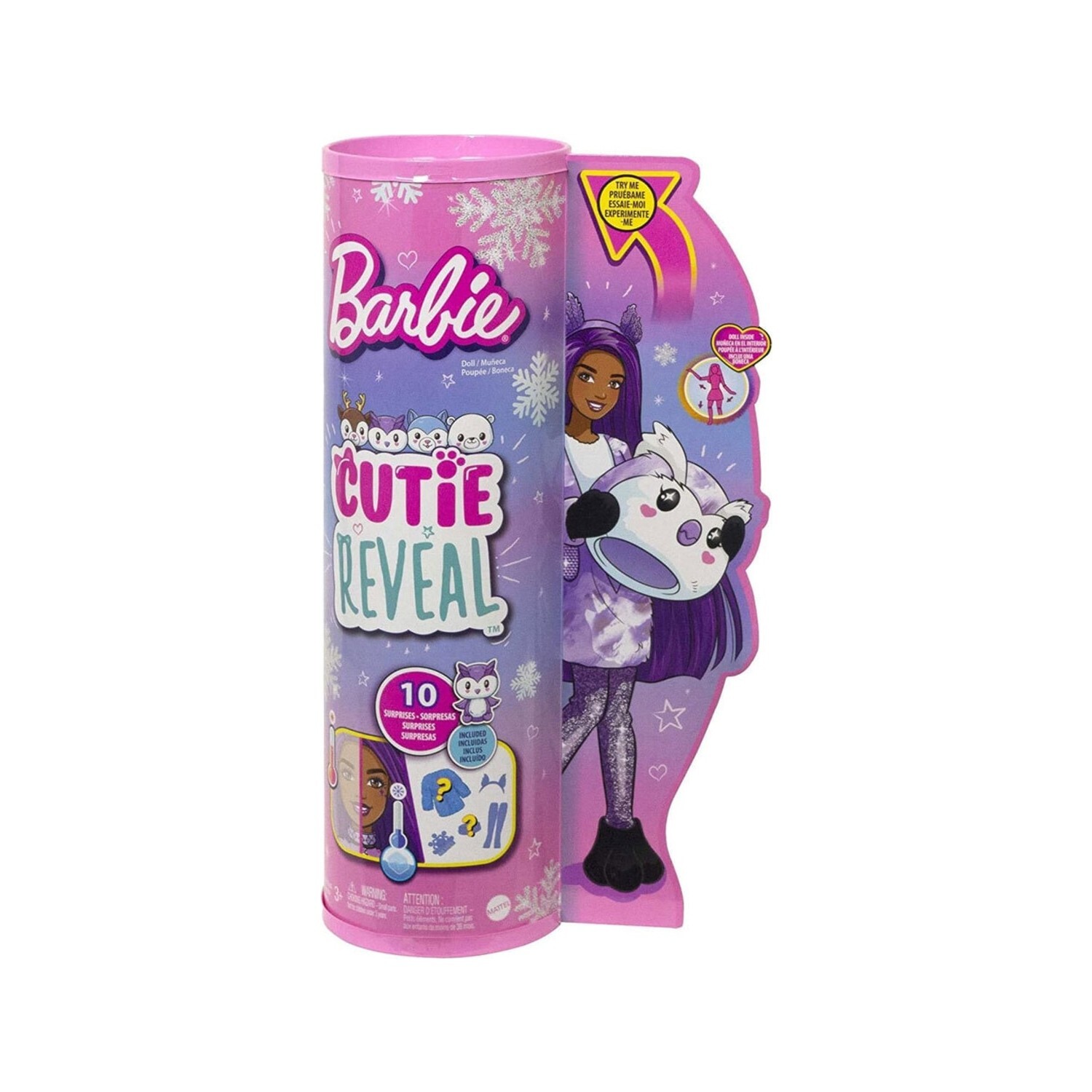 

Barbie Cutie Reveal Snowflake Sparkle Dolls - Snowy Owl