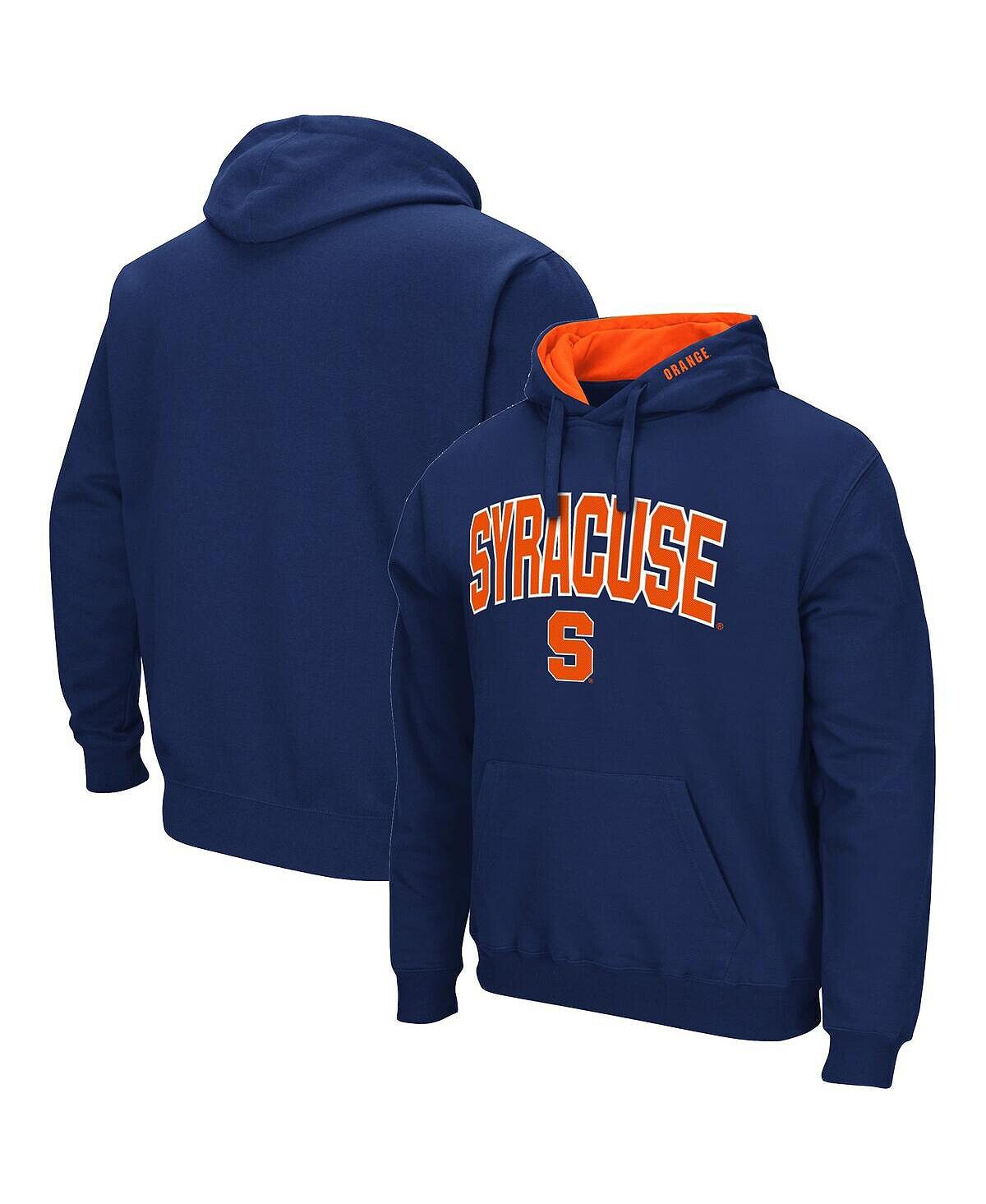 

Мужская темно-синяя толстовка с капюшоном syracuse orange arch и logo 3.0 Colosseum, синий