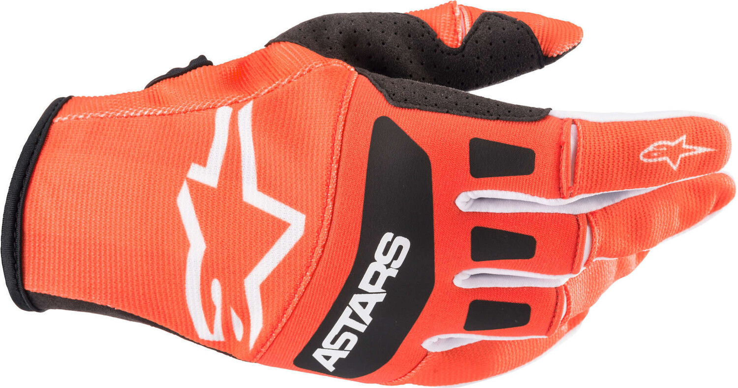 

Перчатки для мотокросса Alpinestars Techstar 22, оранжевый/черный