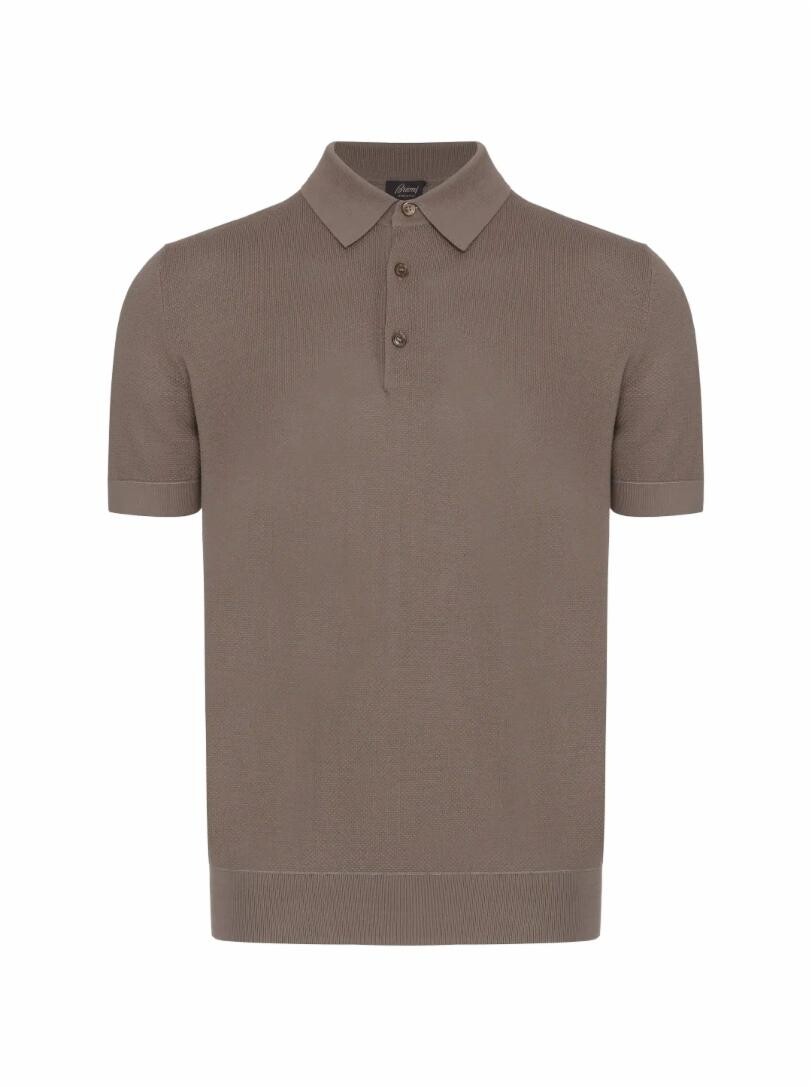 

Поло с узором Brioni
