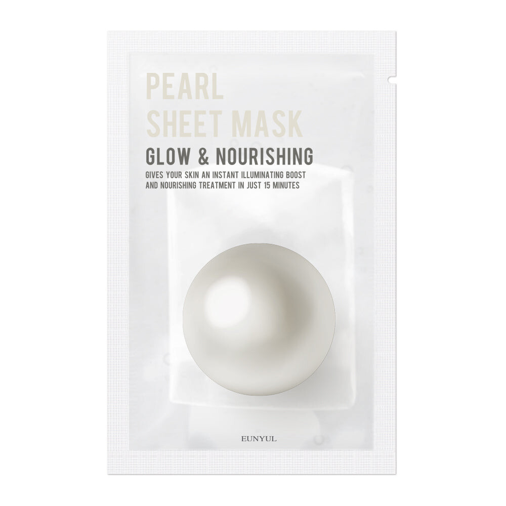 

EUNYUL Pearl Sheet Mask Осветляющая и питательная тканевая маска с жемчугом 22мл