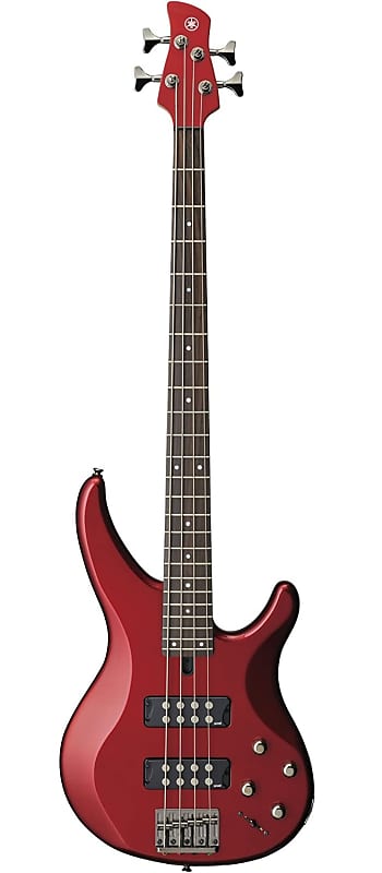 Yamaha TRBX304 4-струнная бас-гитара 2010-х годов - Candy Apple Red TRBX304 4-String Bass