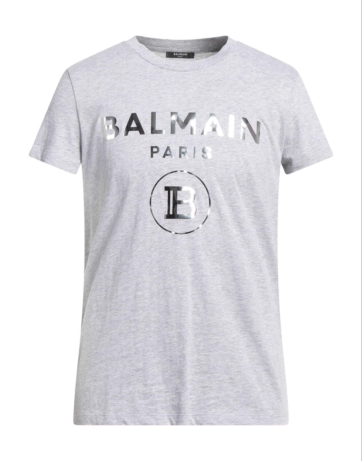 

Футболка Balmain, светло-серый