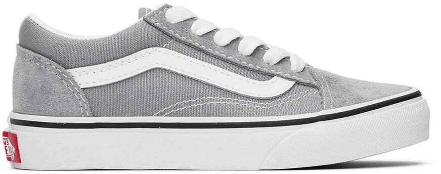 

Детские серые кроссовки Old Skool Little Kids Vans
