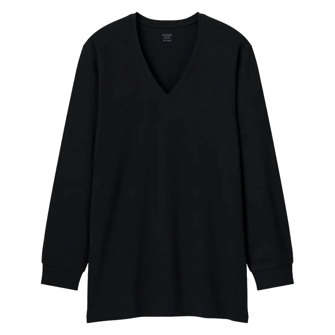 Джемпер Uniqlo Heattech Extra Warm, черный - фото