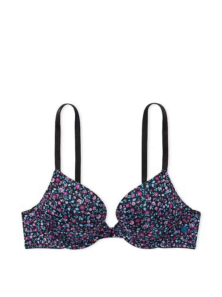 

Бюстгальтер Victoria's Secret Sexy Tee Smooth Push-Up Bra, черный