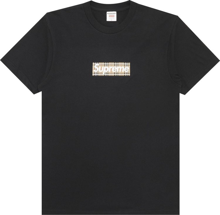 Black box 2025 logo supreme shirt