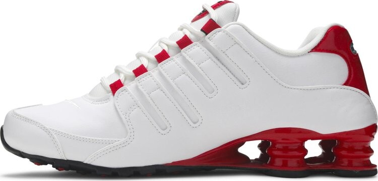 nike shox nz white red