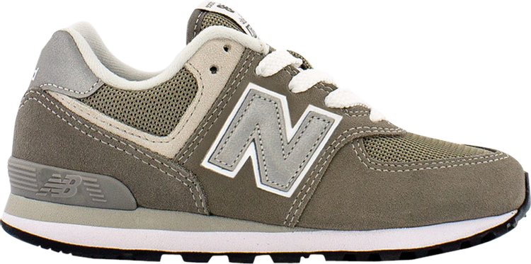 Кроссовки New Balance 574 Core Little Kid 'Grey', серый - фото