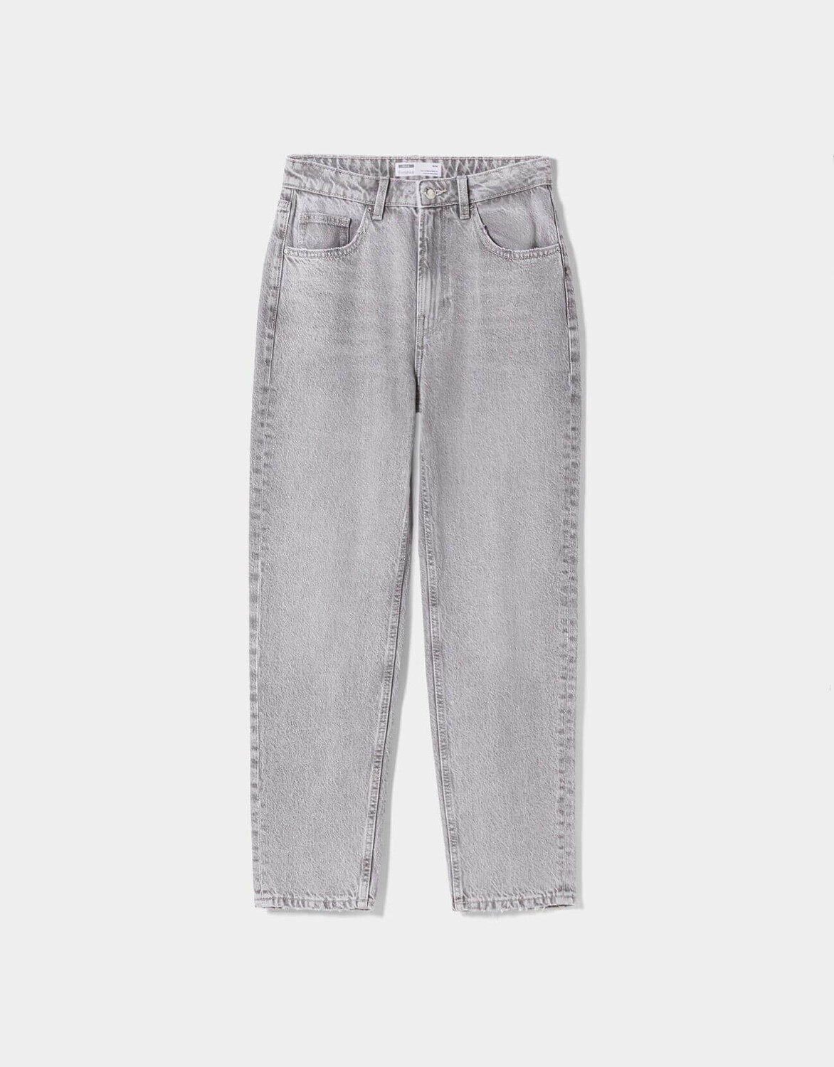 

Джинсы Bershka Mom, серый