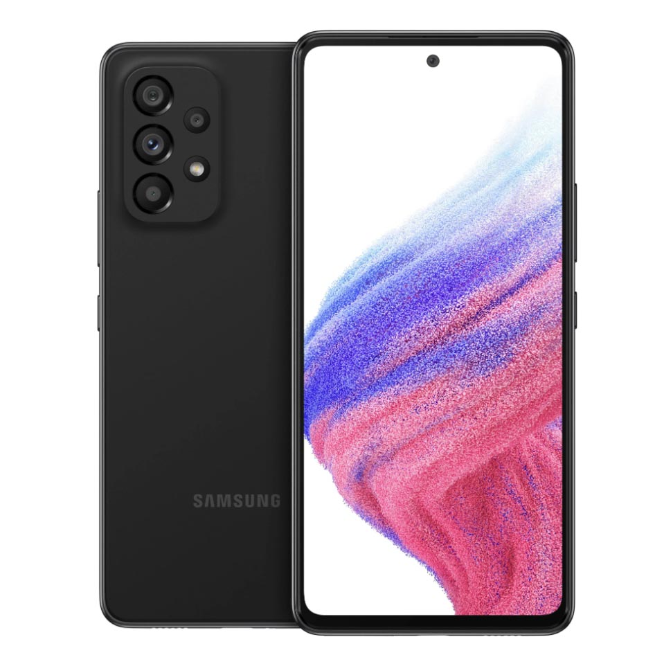 Смартфон Samsung Galaxy A53 5G 8/256, черный матовый чехол cocktail splash для samsung galaxy a53 5g самсунг а53 5г с 3d эффектом красный