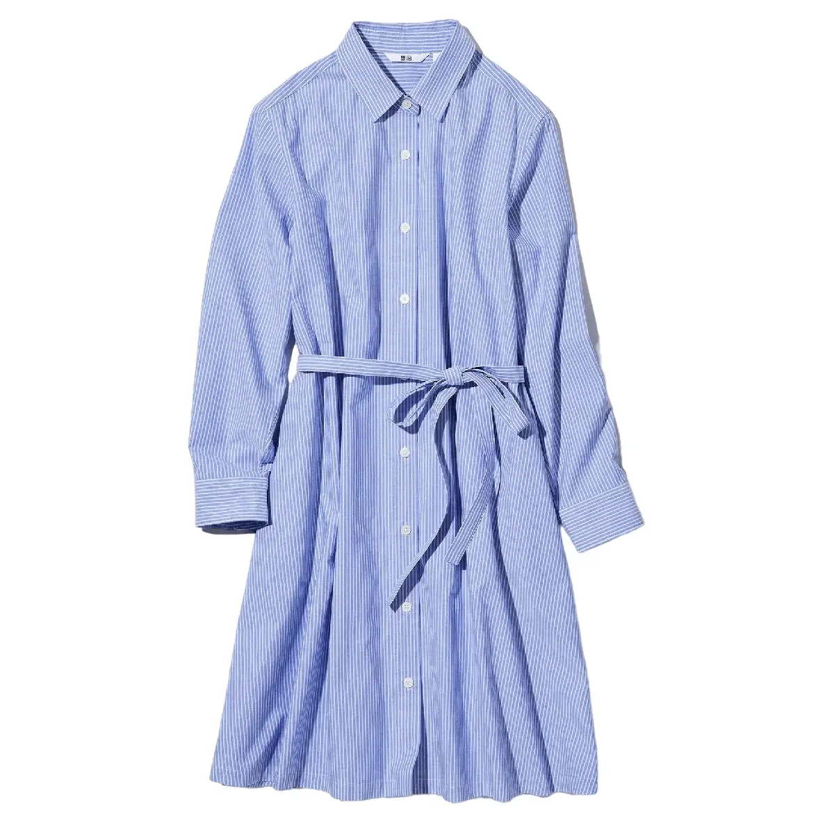 

Платье-рубашка Uniqlo, голубой