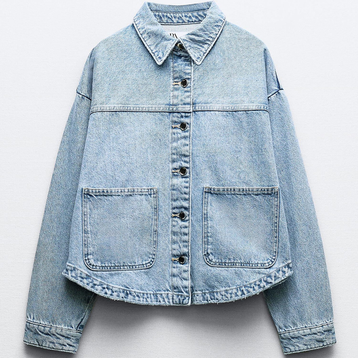 

Джинсовая куртка Zara Z1975, голубой