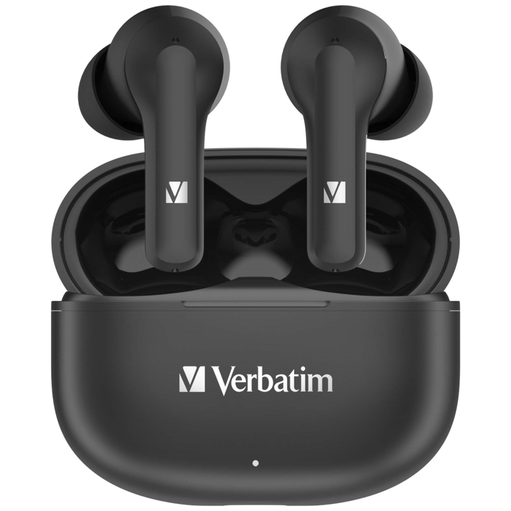 Беспроводные наушники Verbatim Bluetooth 5.3 ENC & ANC, Черный