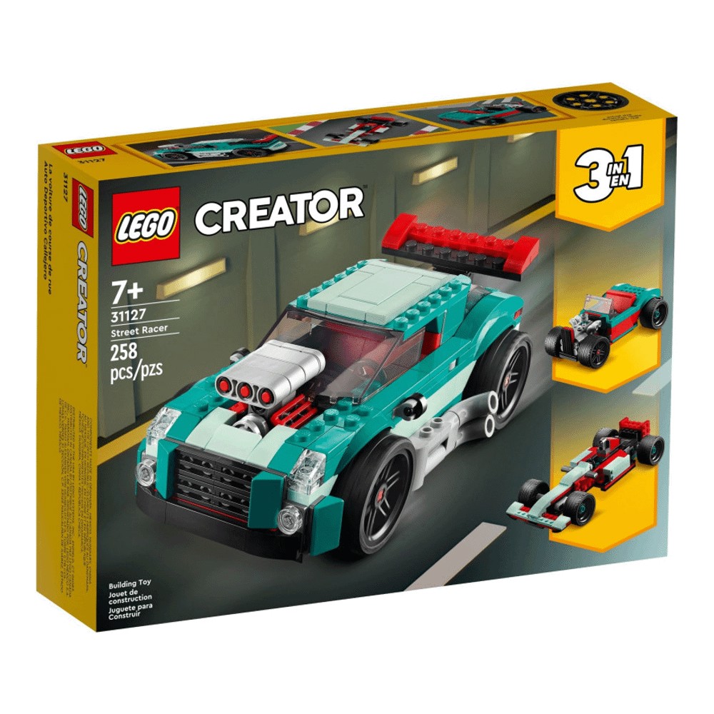 Конструктор LEGO Creator 31127 Уличные гонки конструктор lego creator 31085 мобильное шоу