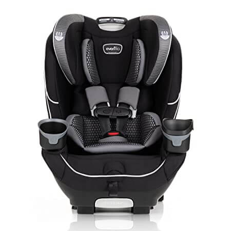 

Детское автокресло Evenflo EveryFit 4-In-1 Convertible, черный