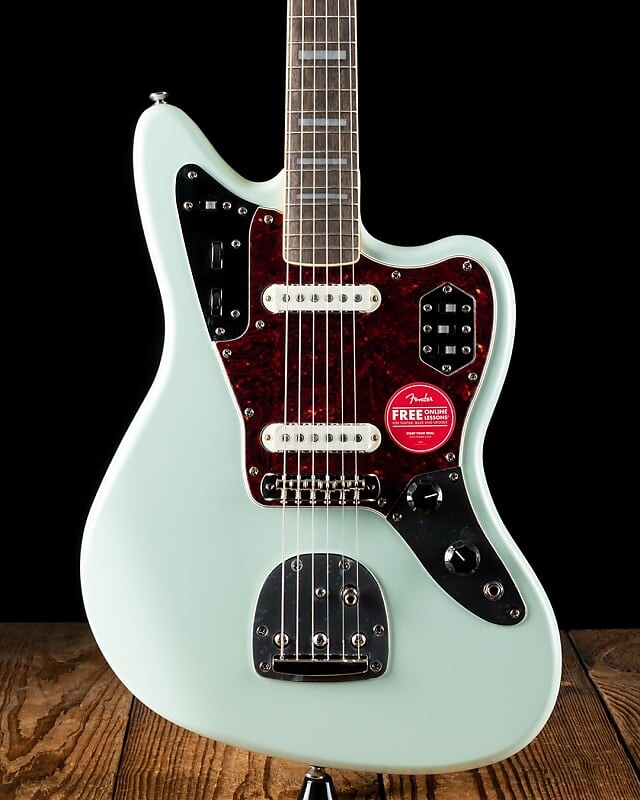 

Гитара Squier Classic Vibe '70s Jaguar, зелёный