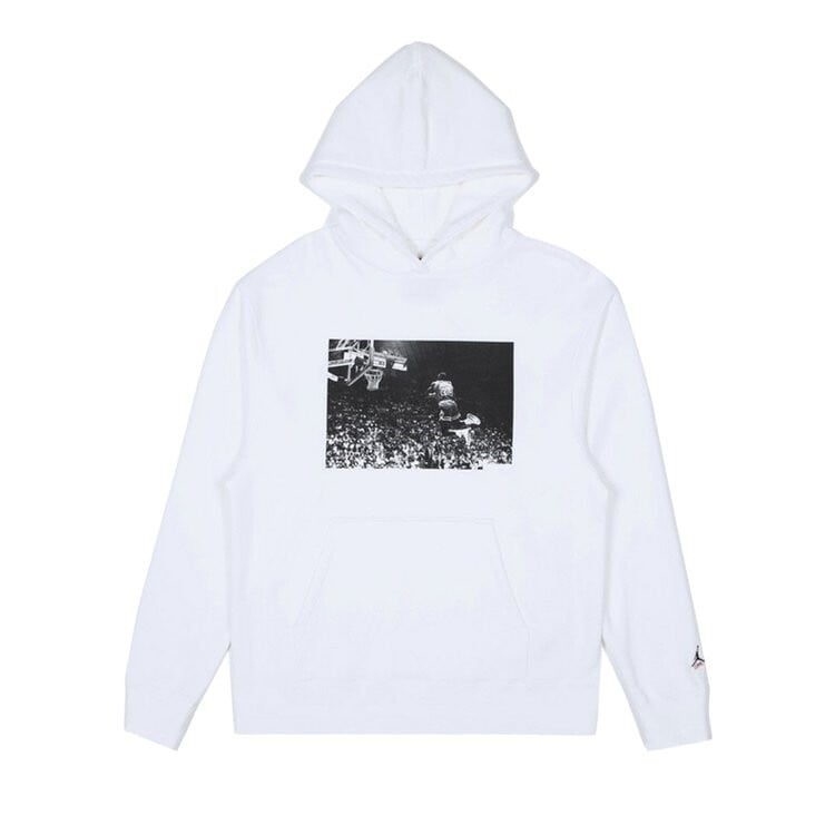 Толстовка Air Jordan x Union LA Flying High Hooded Sweatshirt 'White', белый цена и фото