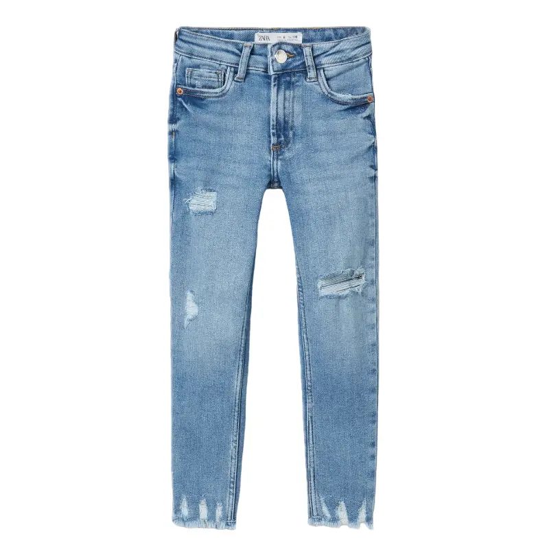 

Джинсы Zara Kids Ripped Skinny, синий