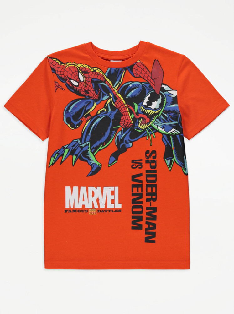 

Красная футболка Marvel Spider-Man VS Venom George., красный