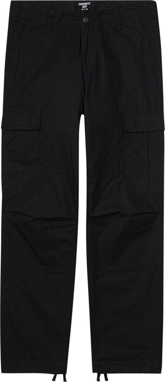 

Брюки Carhartt WIP Regular Cargo Pant 'Black', черный