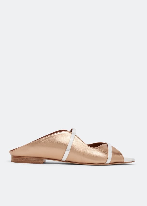 

Мюли MALONE SOULIERS Norah flat mules, золотой