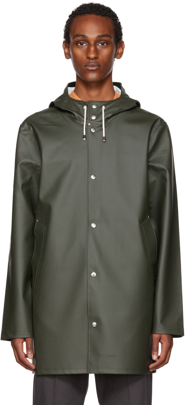 

Зеленая куртка «Стокгольм» Stutterheim, Зеленый