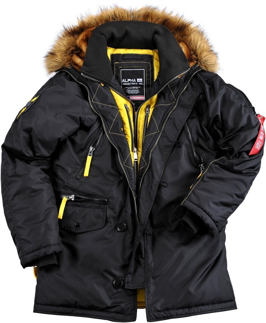 

Куртка Alpha Industries PPS N3B, черная
