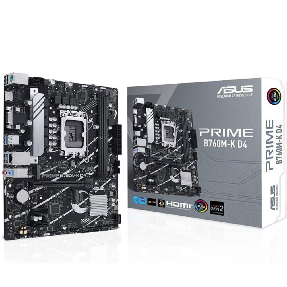 

Материнская плата Asus PRIME B760M-K D4, LGA1700