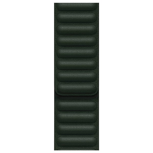 

Ремешок Apple Leather Link 45mm S/M, Sequoia Green, Зеленый