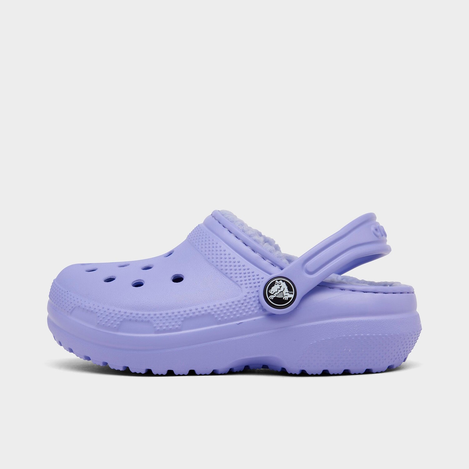 

Детские классические сабо с подкладкой Crocs для малышей, фиолетовый