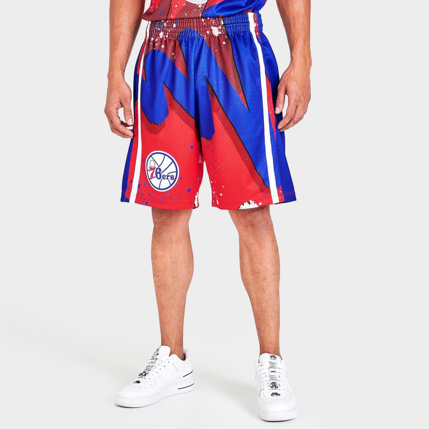 

Мужские шорты Mitchell & Ness Philadelphia 76ers NBA Hyper Hoops Swingman, красный