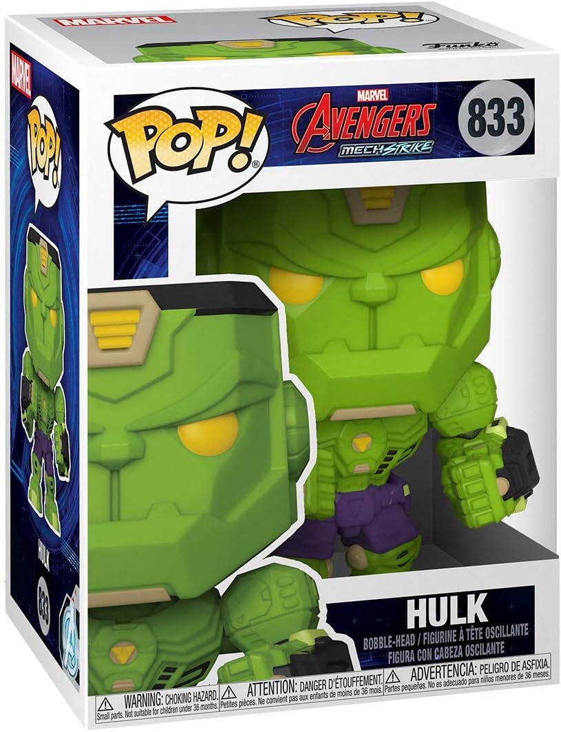 Фигурка Funko Pop! Marvel: Marvel Mech - Hulk Multicolor фигурка funko pop marvel venom venomized hulk vinyl figure
