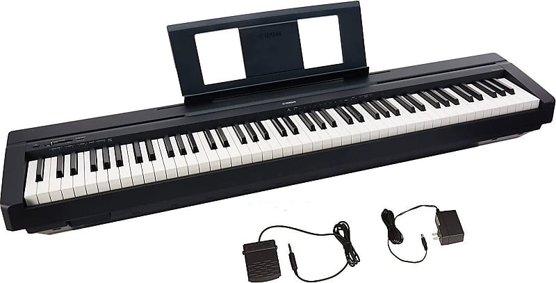 Yamaha P-45 88-взвешенное цифровое пианино P-45 Digital Piano - фото