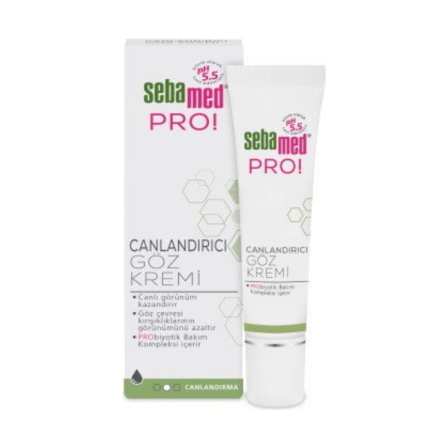 

Восстанавливающий крем Sebamed Pro для кожи вокруг глаз