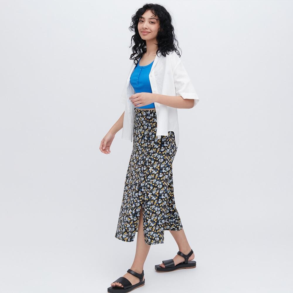 

Юбка Uniqlo, синий