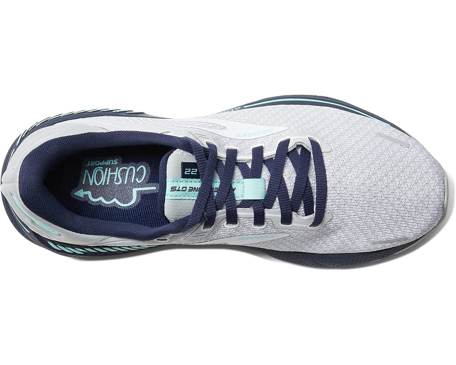 

Кроссовки Adrenaline GTS 22 Brooks, серый