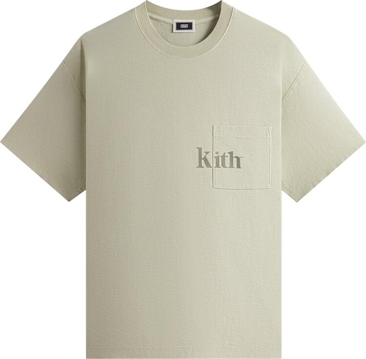 

Футболка Kith Quinn 'Data', зеленый