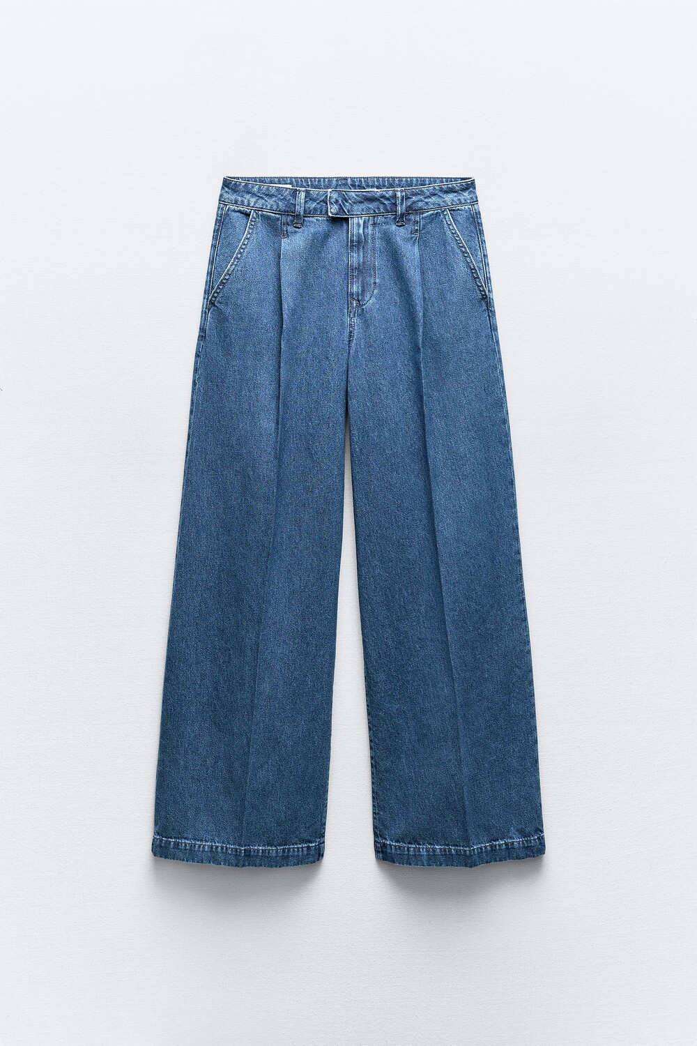 

Джинсы Zara Z1975 Wide-leg, синий